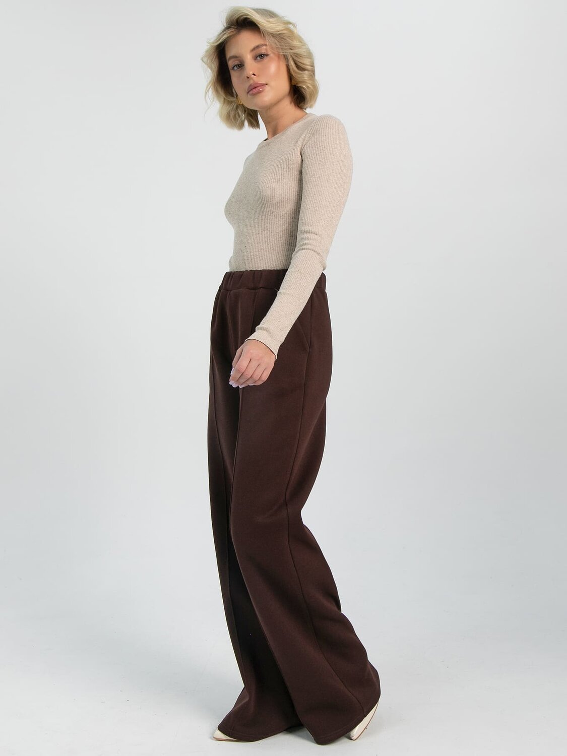 LT Collection Брюки 611516 Б16485-5М Коричневый