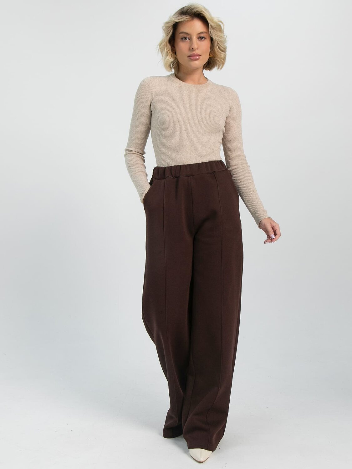 LT Collection Брюки 611516 Б16485-5М Коричневый