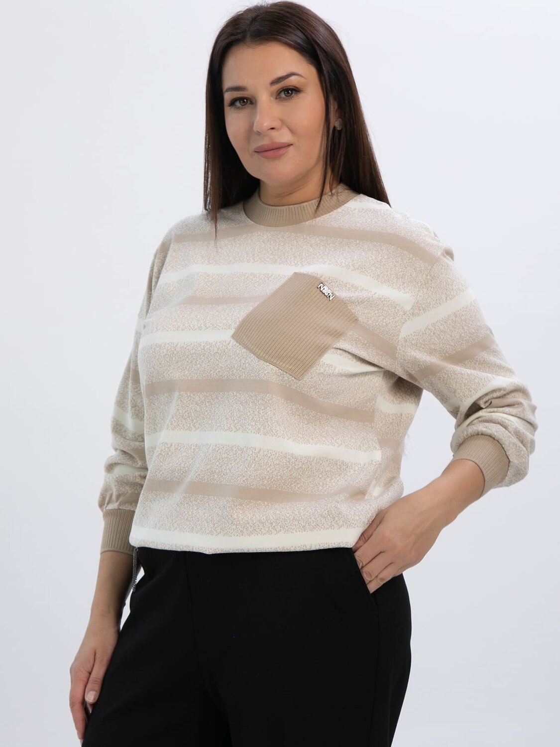 LT Collection Блуза 611522 Б16481-20М Бежевый