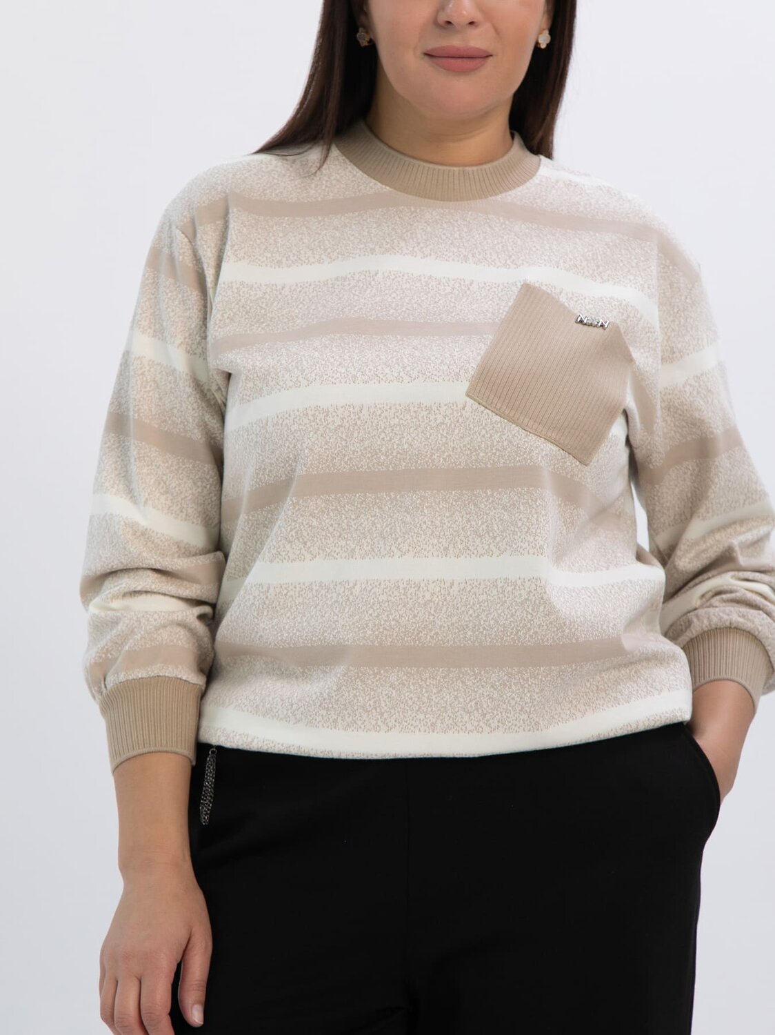 LT Collection Блуза 611522 Б16481-20М Бежевый