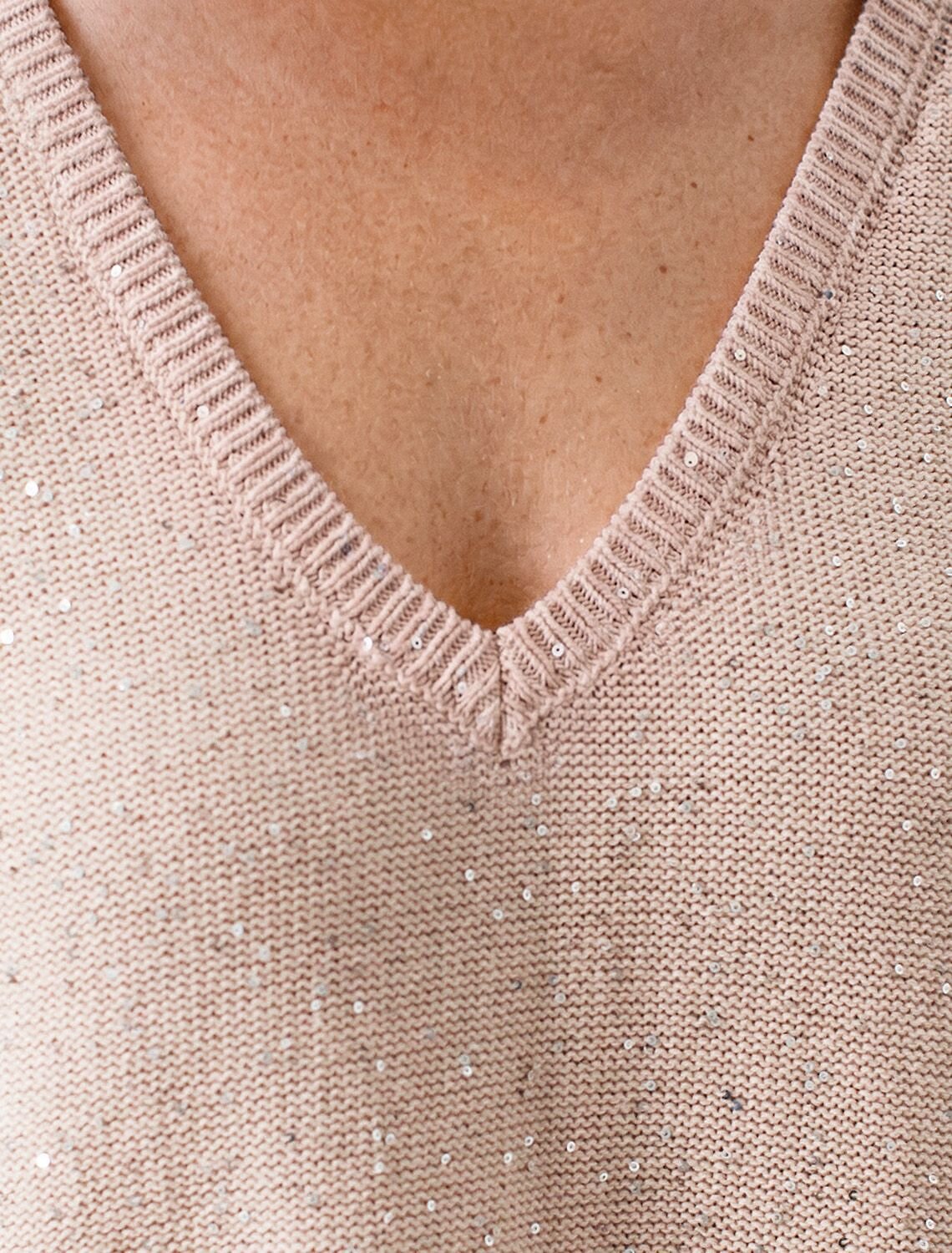 VILATTE Джемпер 611748 D39.639 макиато