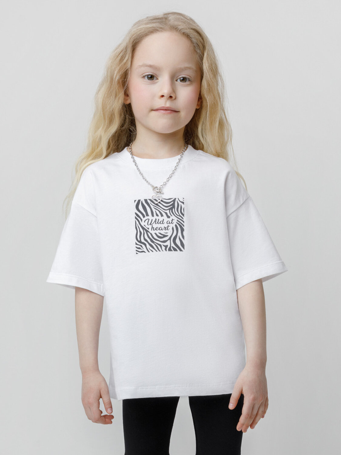 CROCKID Футболка 611796 МП 302791 белый (зебра)