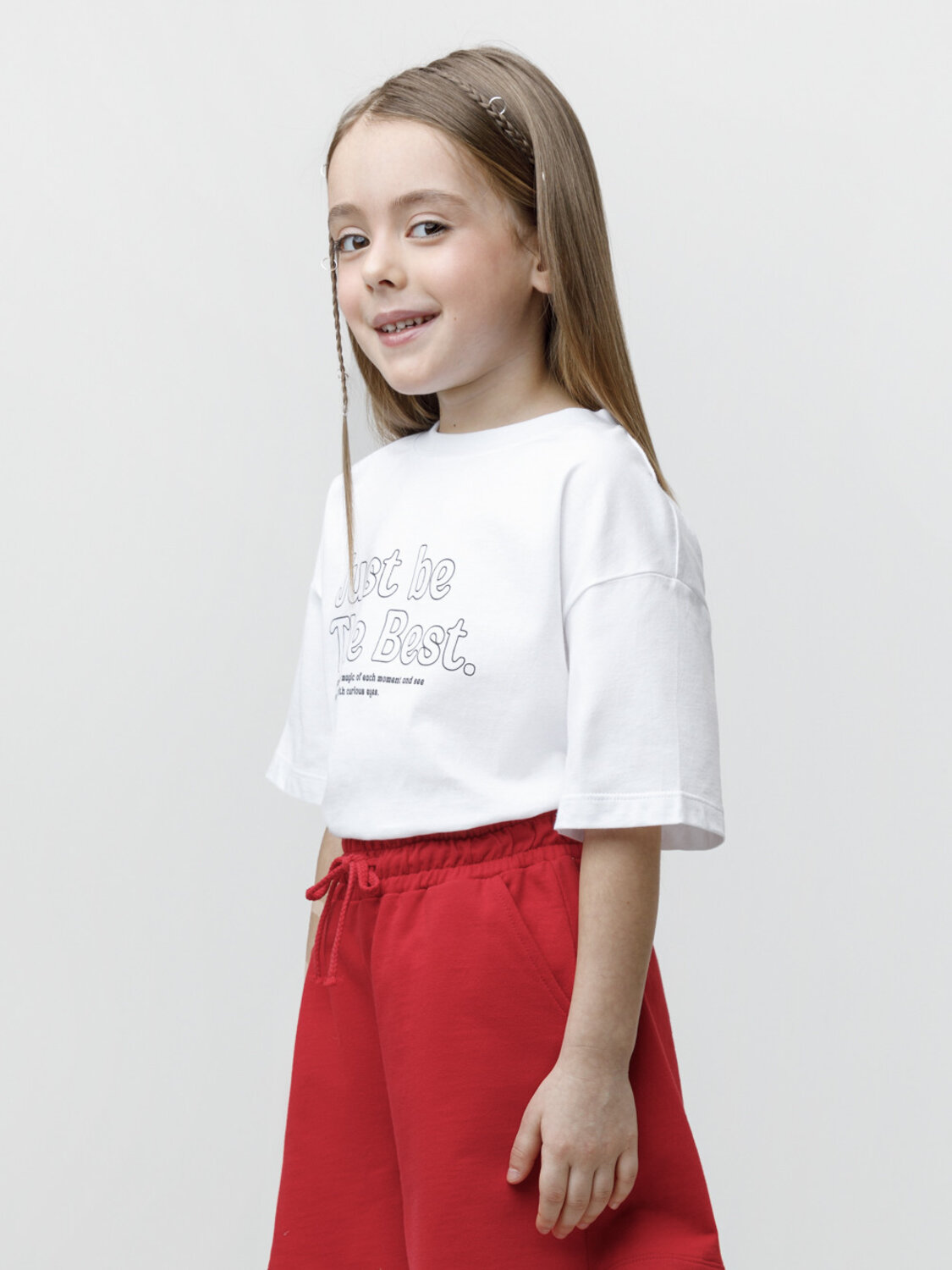 CROCKID Футболка 611797 МП 303090 белый (надпись)