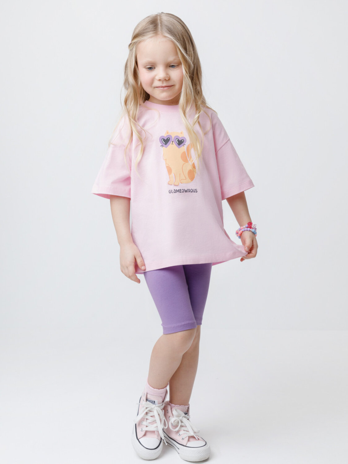 CROCKID Комплект 611815 МП 2838 розовый 2802, сиреневый 3725