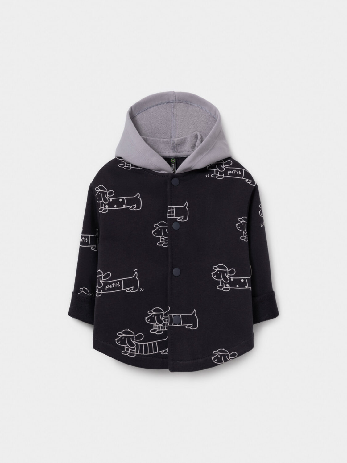 CROCKID Рубашка 611922 МП 303082 антрацитовый