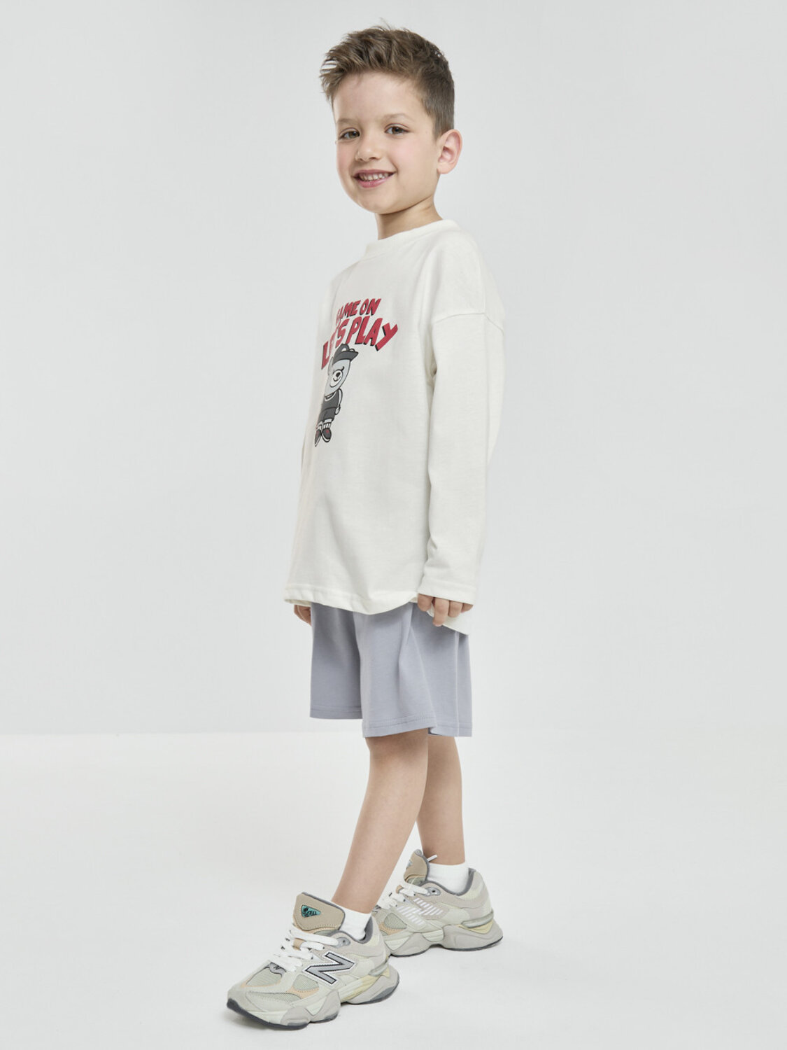 CROCKID Лонгслив 611932 МП 303085 молочный