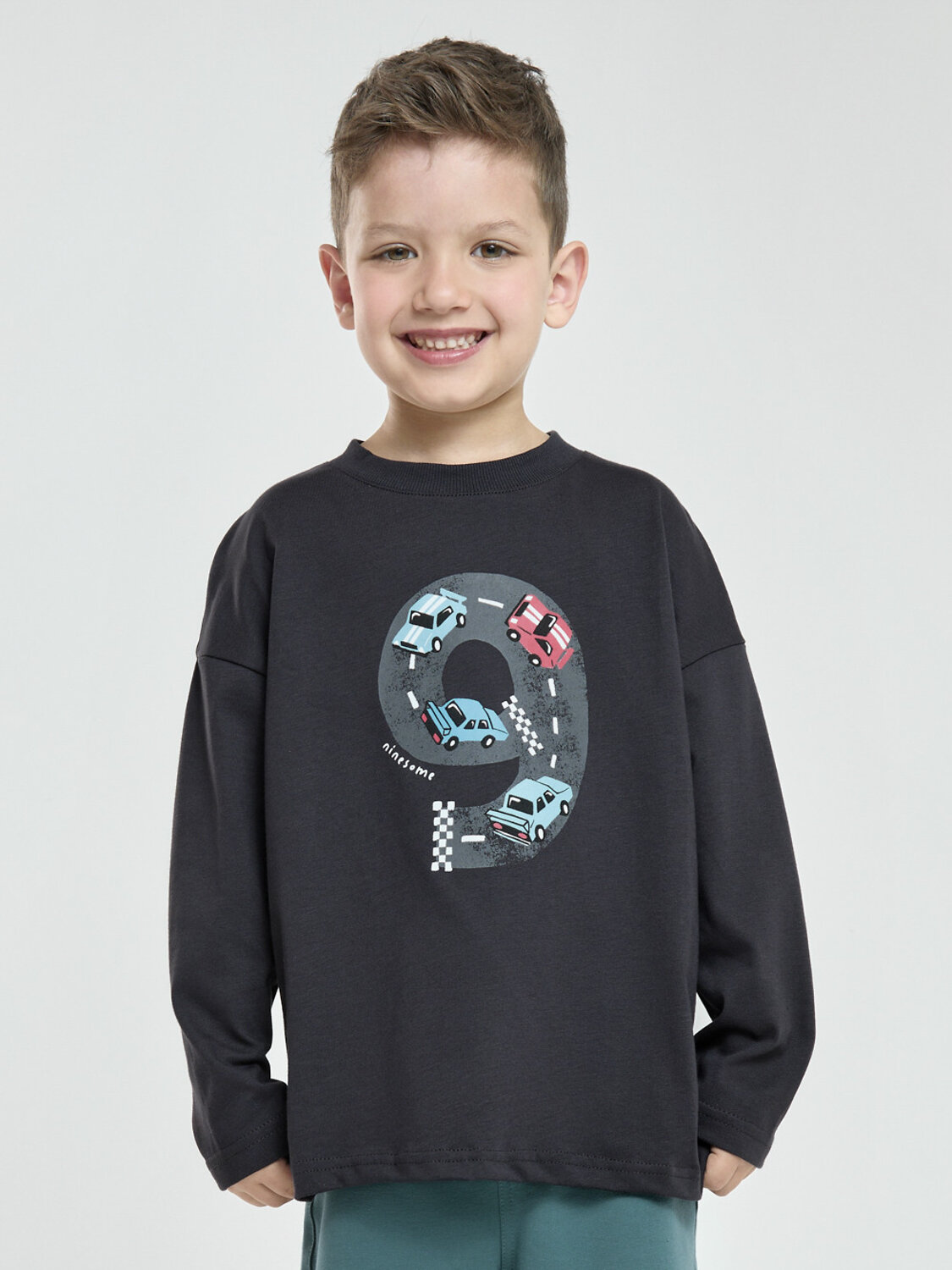CROCKID Лонгслив 611938 МП 303085 антрацитовый