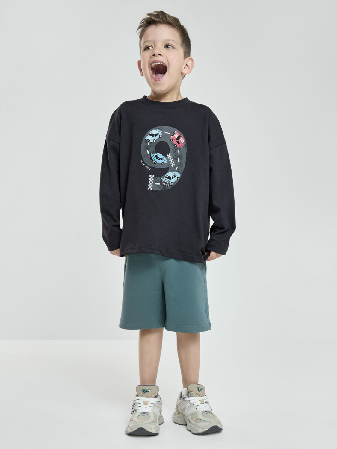 CROCKID Лонгслив 611938 МП 303085 антрацитовый