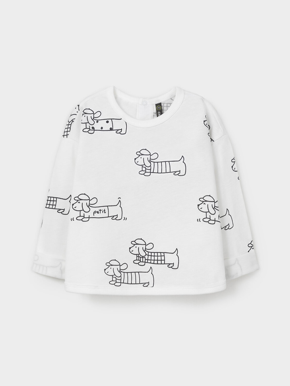 CROCKID Лонгслив 611959 МП 303081 молочный