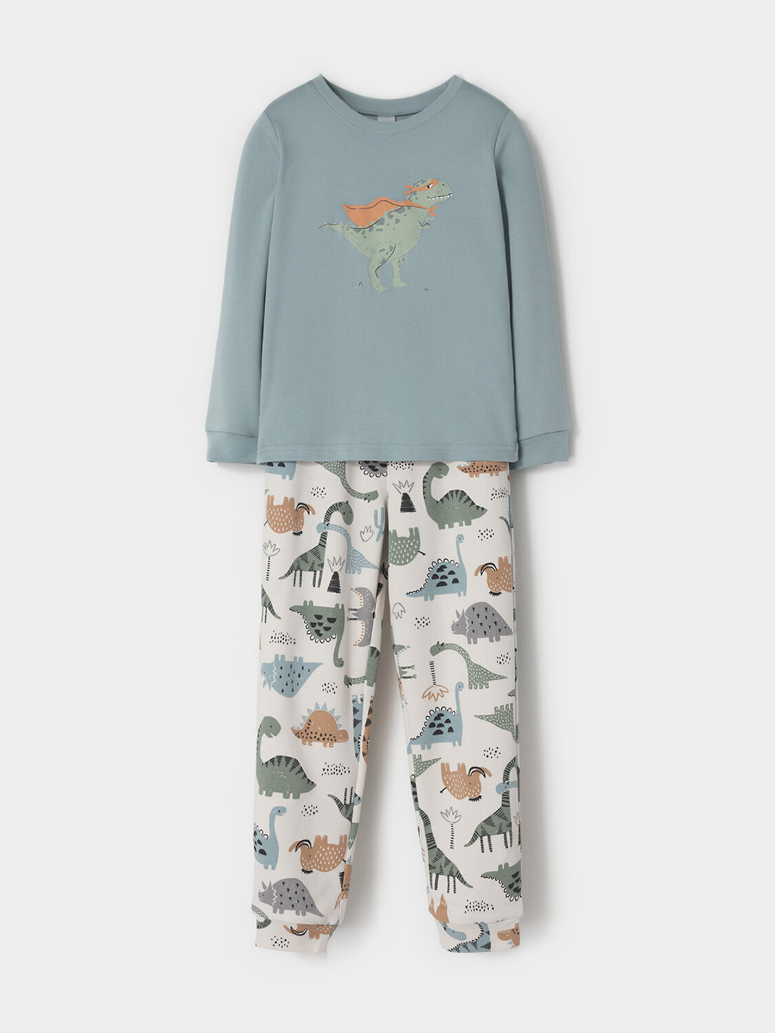 CROCKID Пижама 611974 МП 1679 серо-голубой
