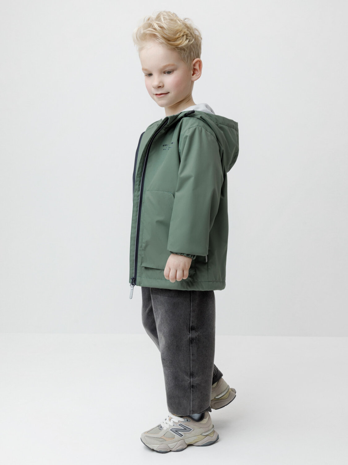 CROCKID Ветровка 611978 ВК 30160/1 Ал (98-128) темно-зеленый