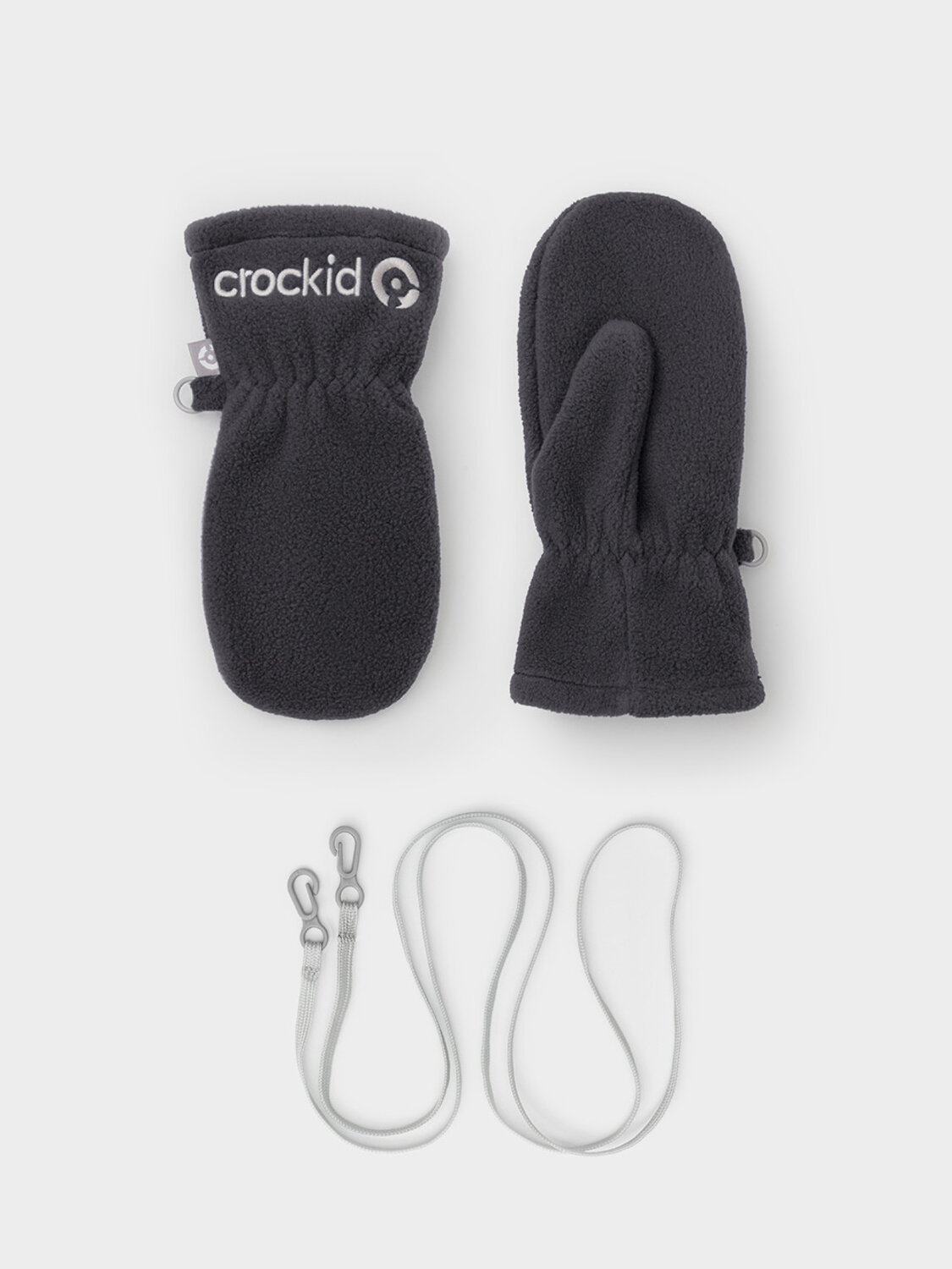 CROCKID Варежки 611990 ФЛ 10000/26/23 ГР антрацитовый