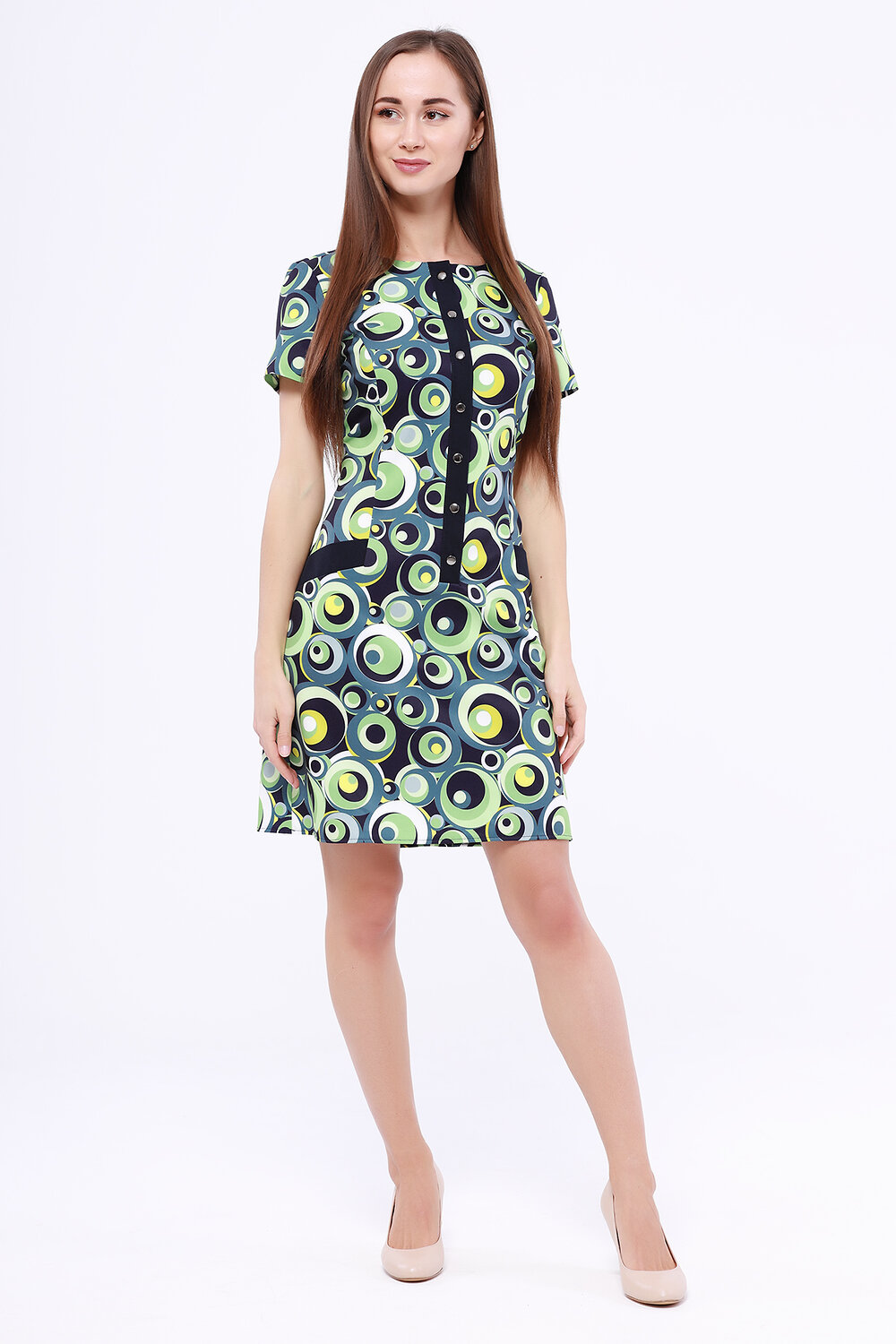 VISERDI Платье 97183 4305-зкр 450950 Зеленый