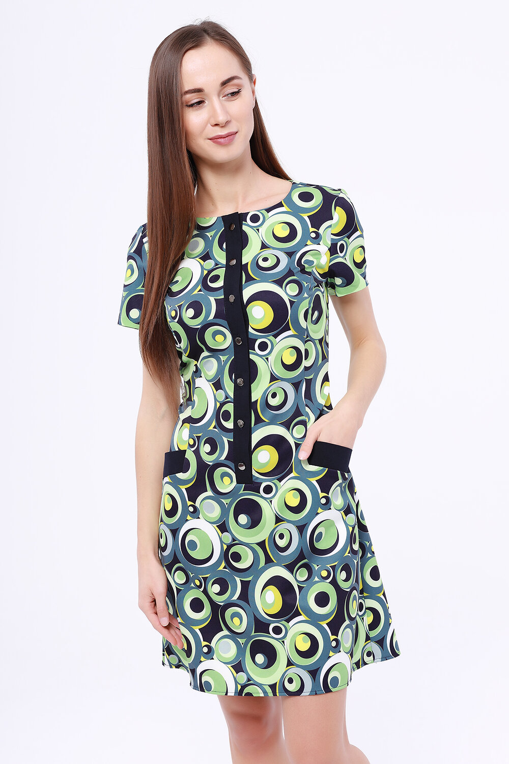 VISERDI Платье 97183 4305-зкр 450950 Зеленый