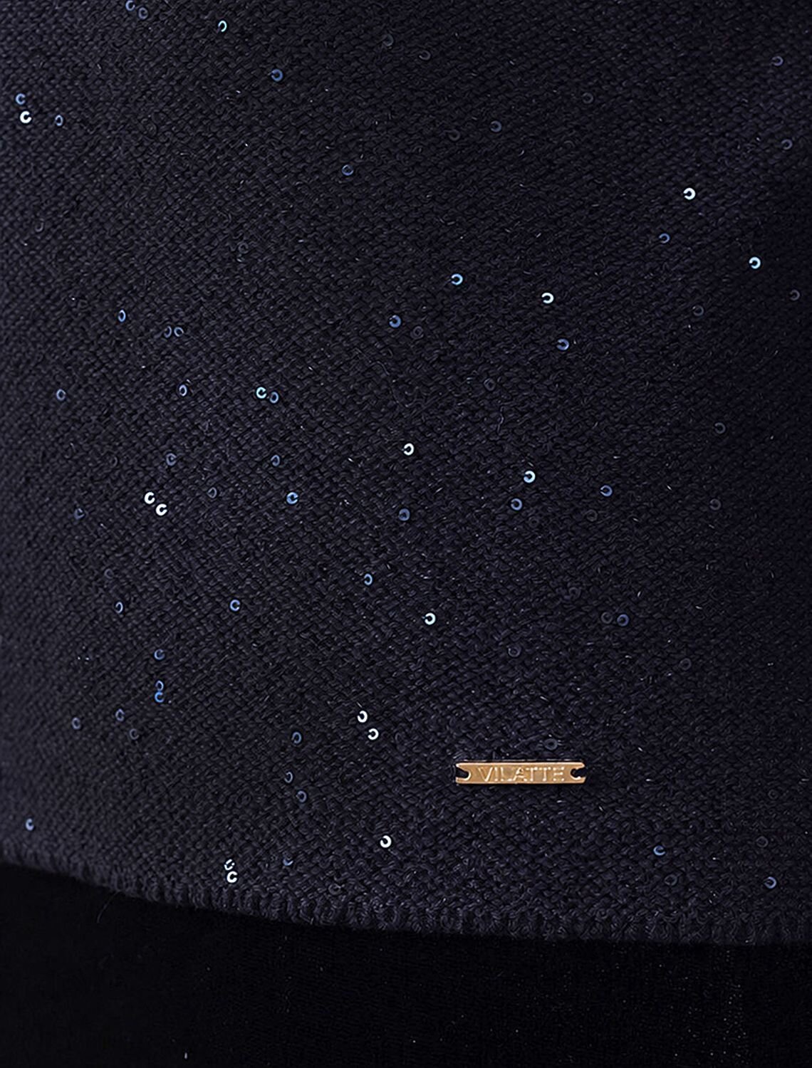 VILATTE Джемпер 612338 D39.644 темно-синий