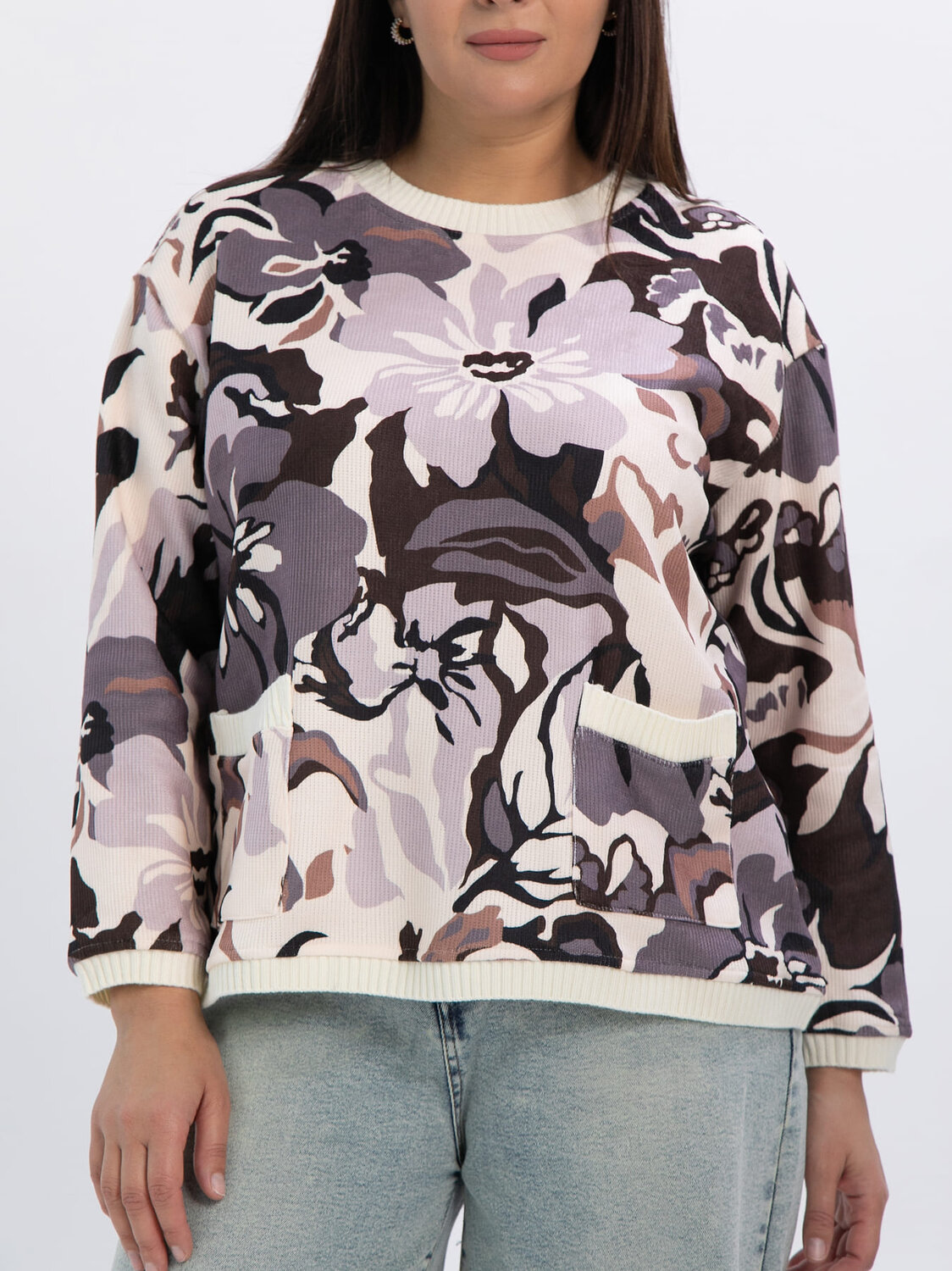 LT Collection Свитшот 612376 Б16507-20М Бежевый