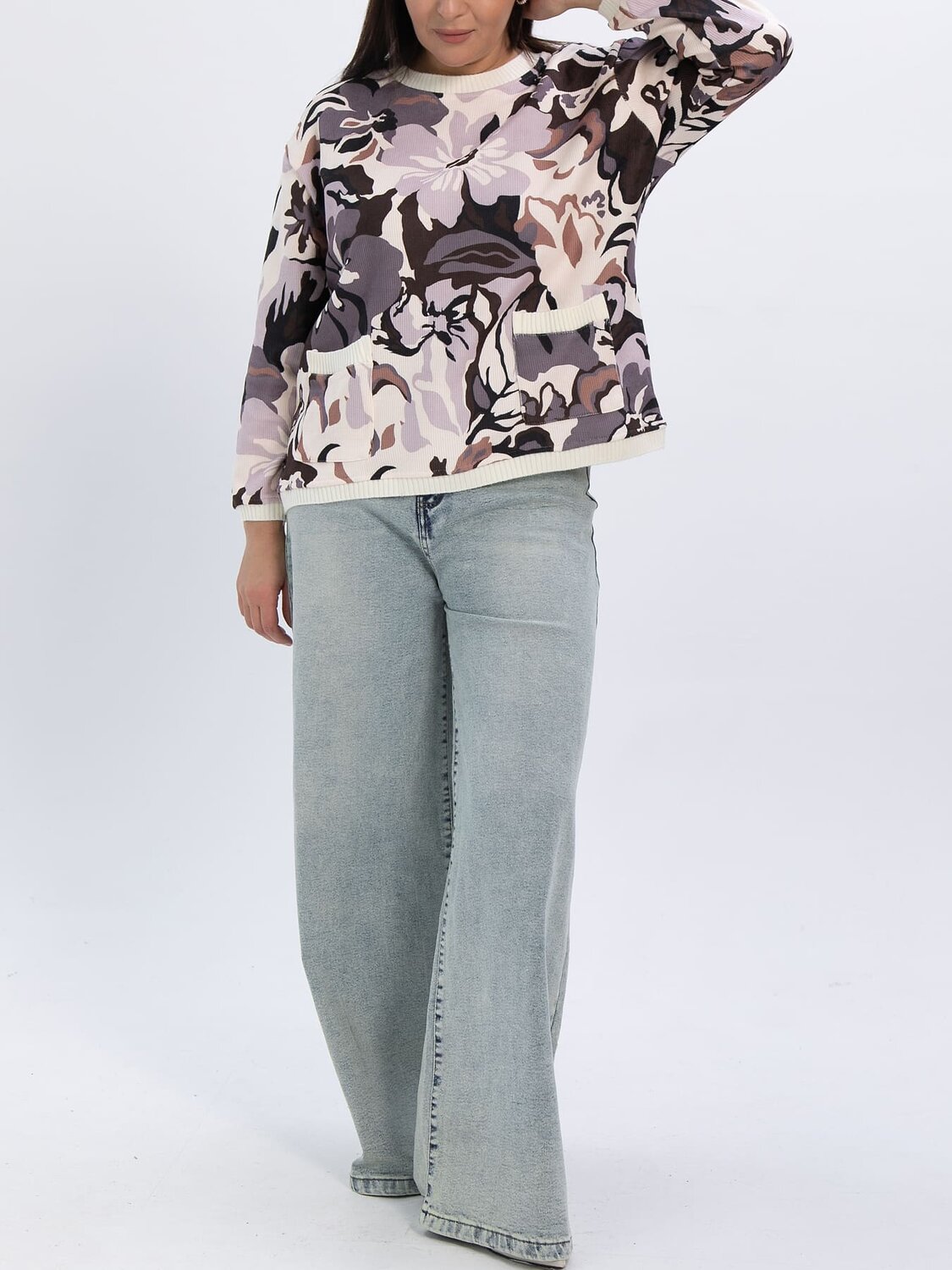 LT Collection Свитшот 612376 Б16507-20М Бежевый