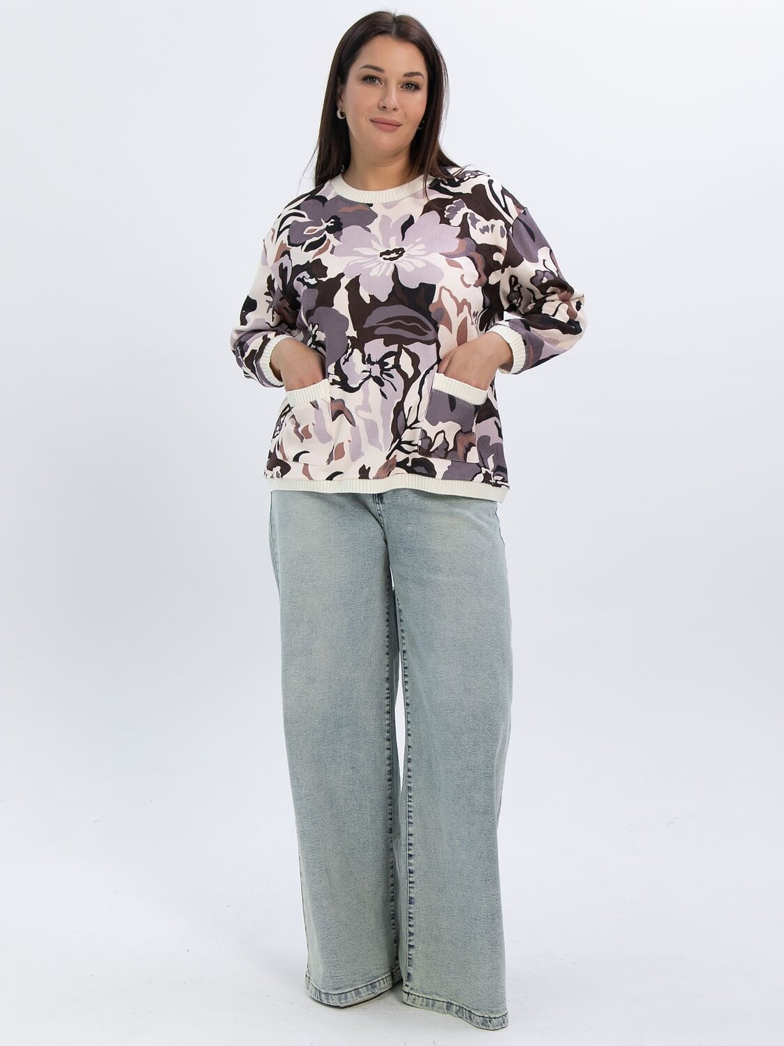 LT Collection Свитшот 612376 Б16507-20М Бежевый