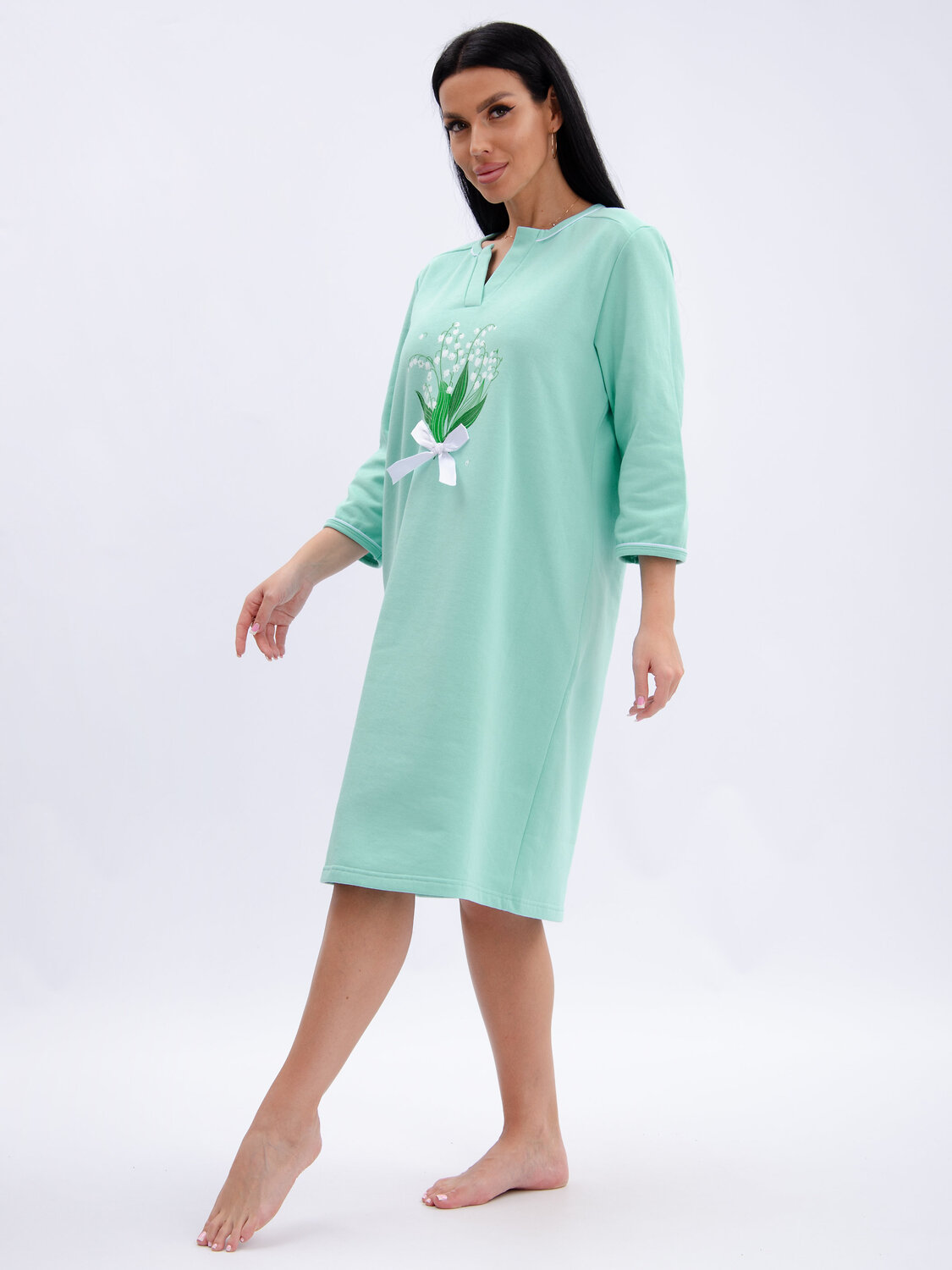 Malina Сорочка 612388 1847 бирюзовый
