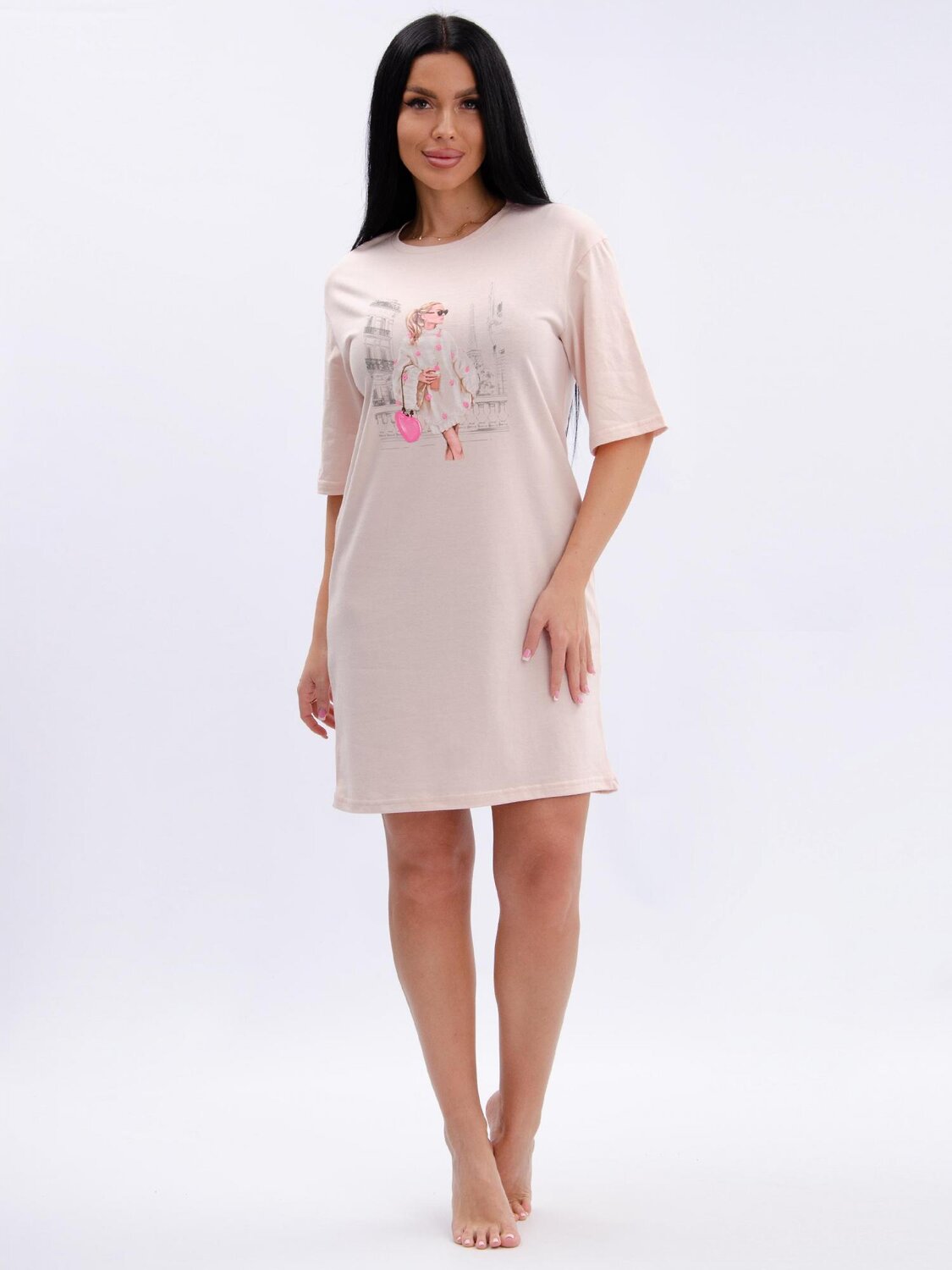 Malina Туника 612390 6037п пудровый