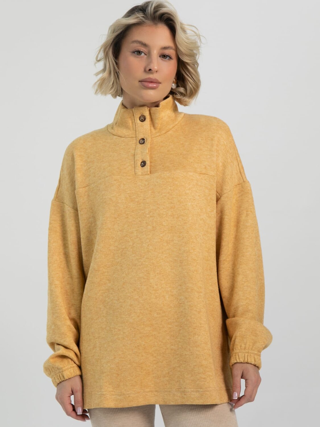 LT Collection Джемпер 612639 Б16328-1М Желтый