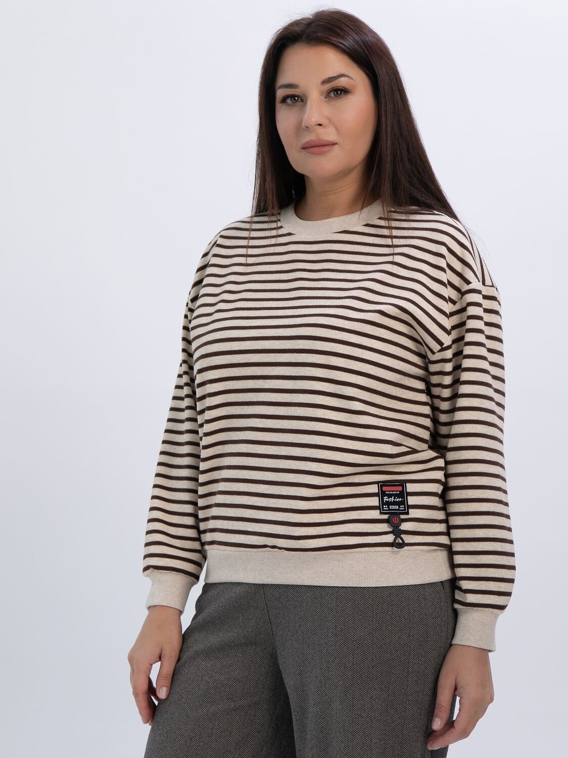 LT Collection Свитшот 612643 Б16484-20М Бежевый