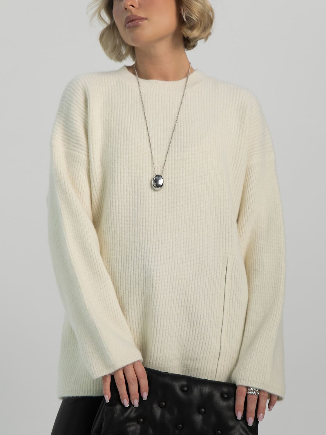 LT Collection Джемпер 612650 Б16500-12М Молочный
