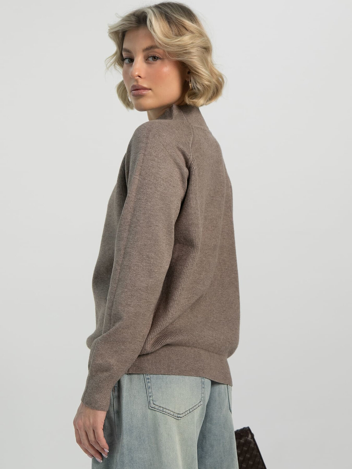 LT Collection Джемпер 612651 Б16502-12М Коричневый