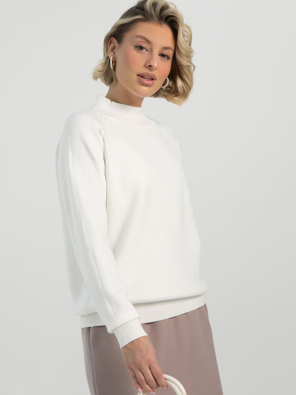 LT Collection Джемпер 612652 Б16503-12М Молочный