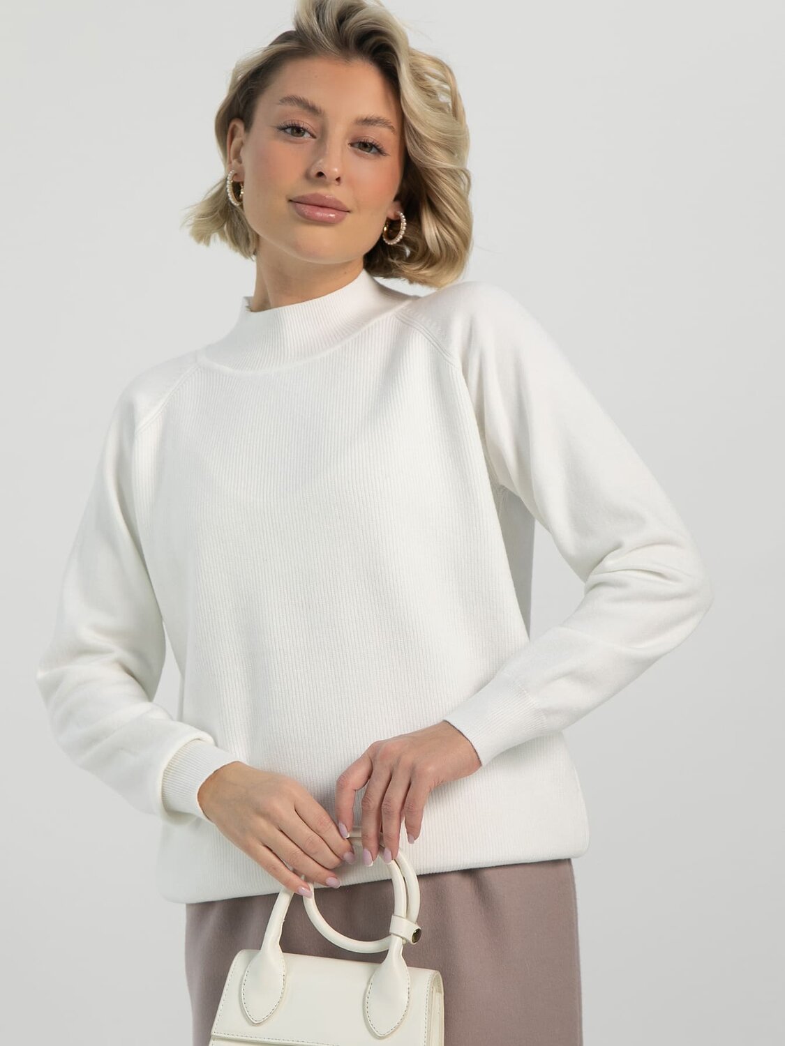 LT Collection Джемпер 612652 Б16503-12М Молочный