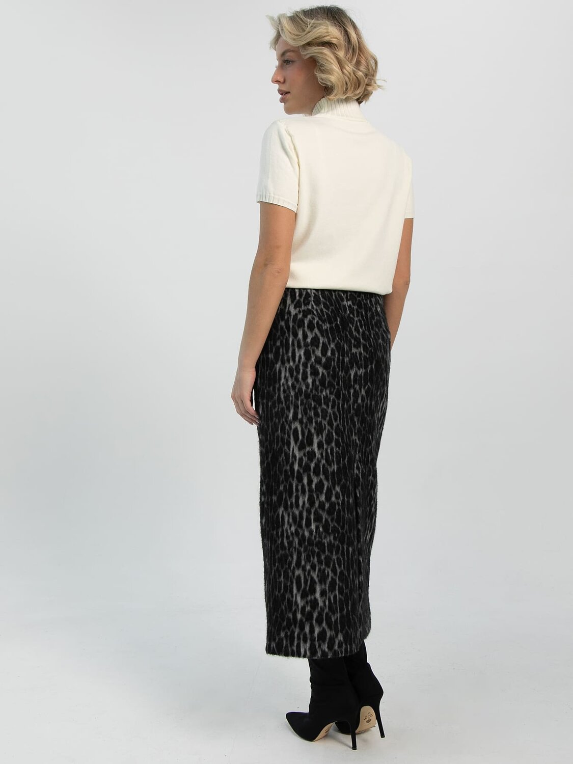 LT Collection Юбка 612654 Ю16517-16М Серый
