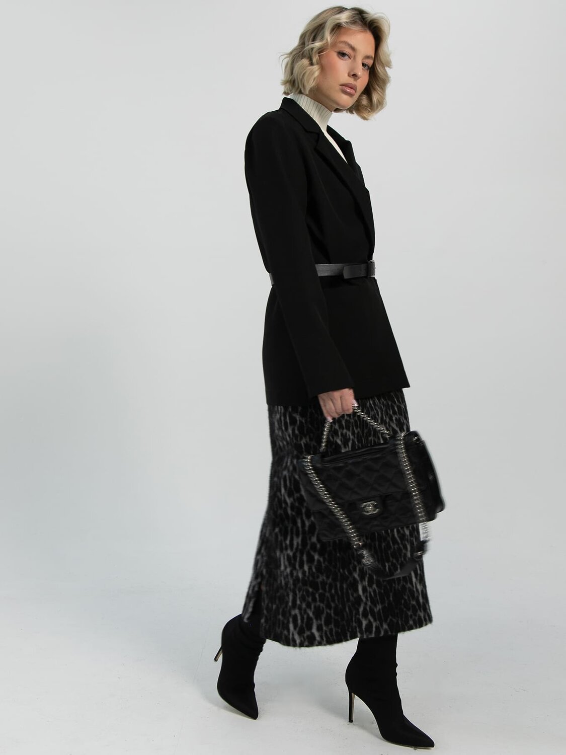 LT Collection Юбка 612654 Ю16517-16М Серый