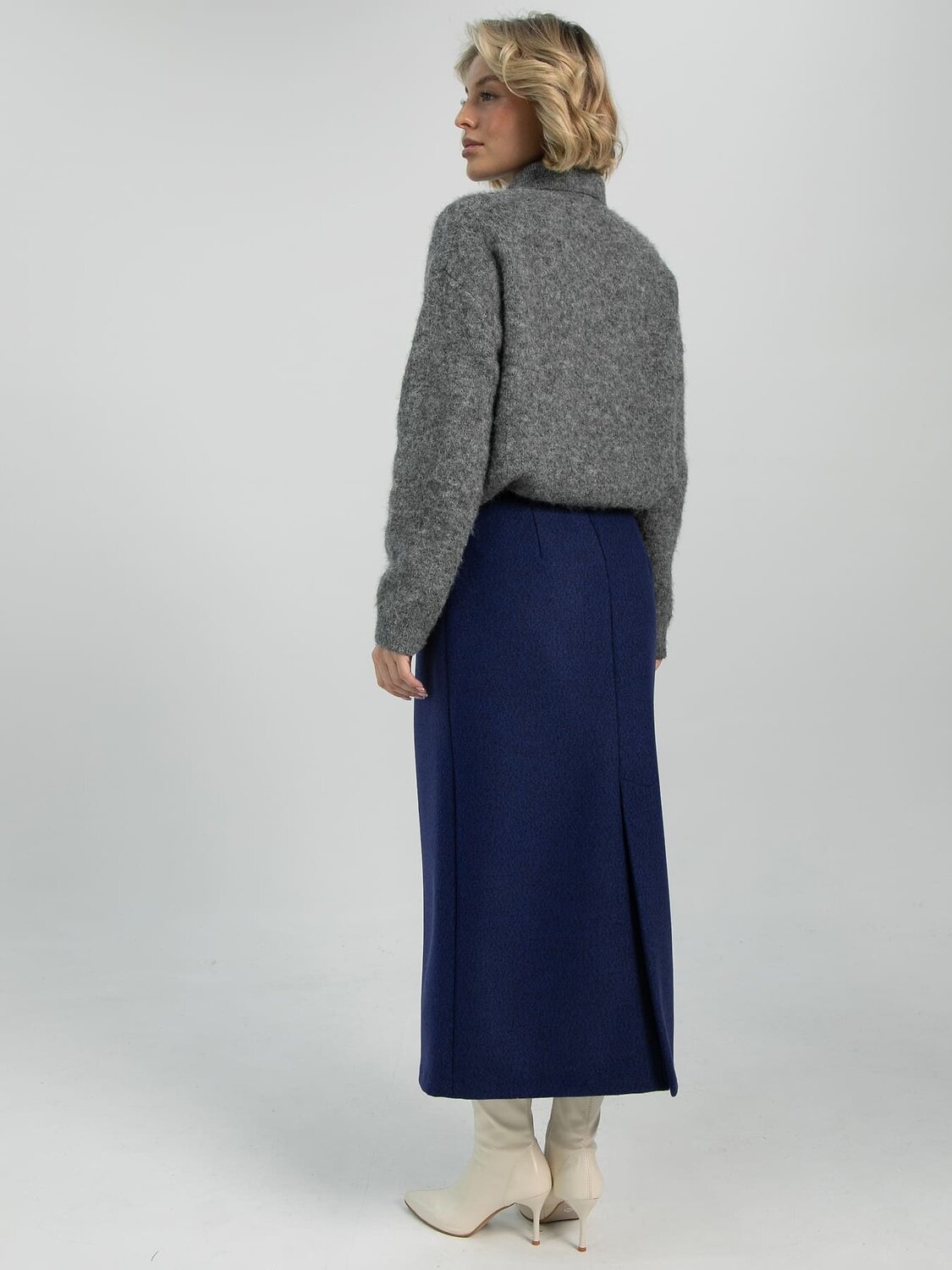 LT Collection Юбка 612655 Ю16518-16М Синий