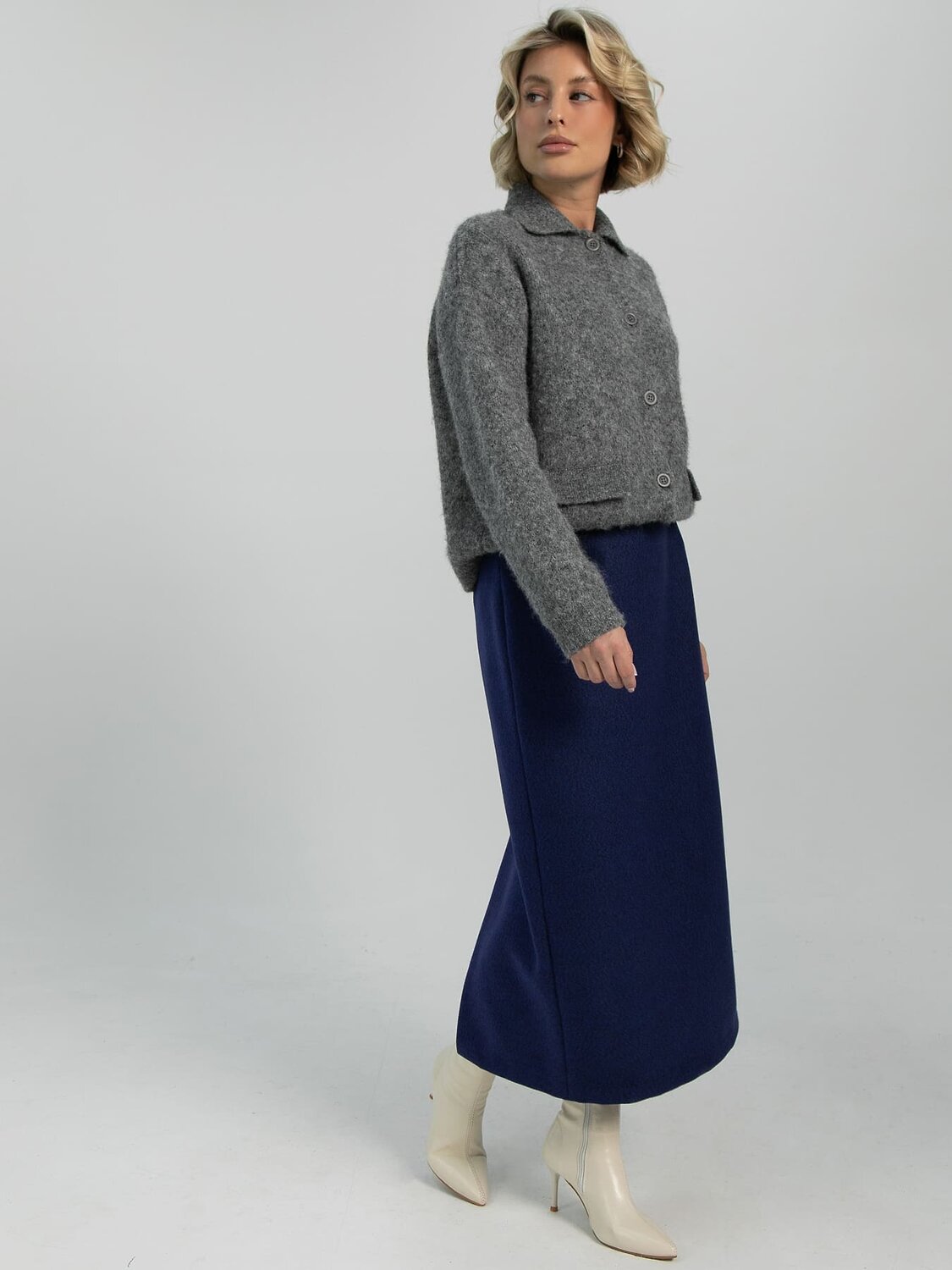 LT Collection Юбка 612655 Ю16518-16М Синий