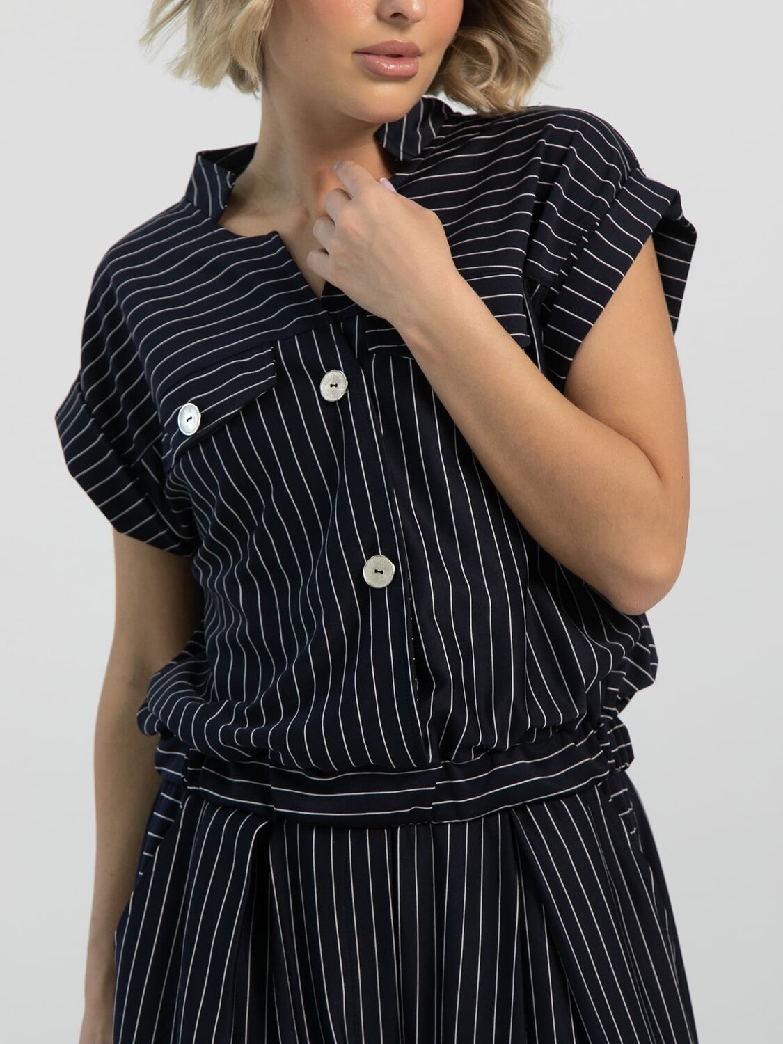 LT Collection Жилет 612895 Б16474-39М Темно-синий