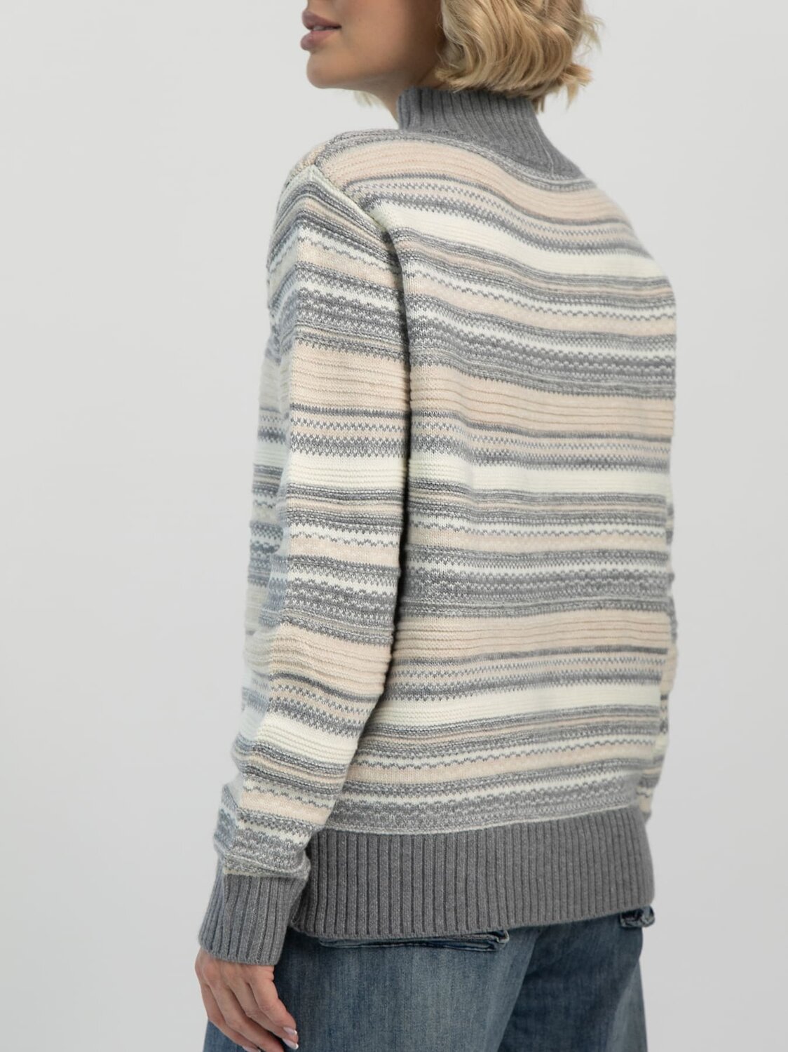 LT Collection Джемпер 612898 Б16499-12М Светло-серый