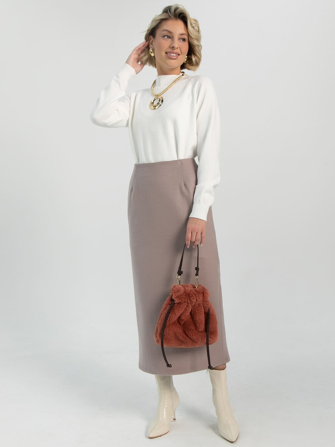 LT Collection Юбка 612903 Ю16516-16М Бежевый