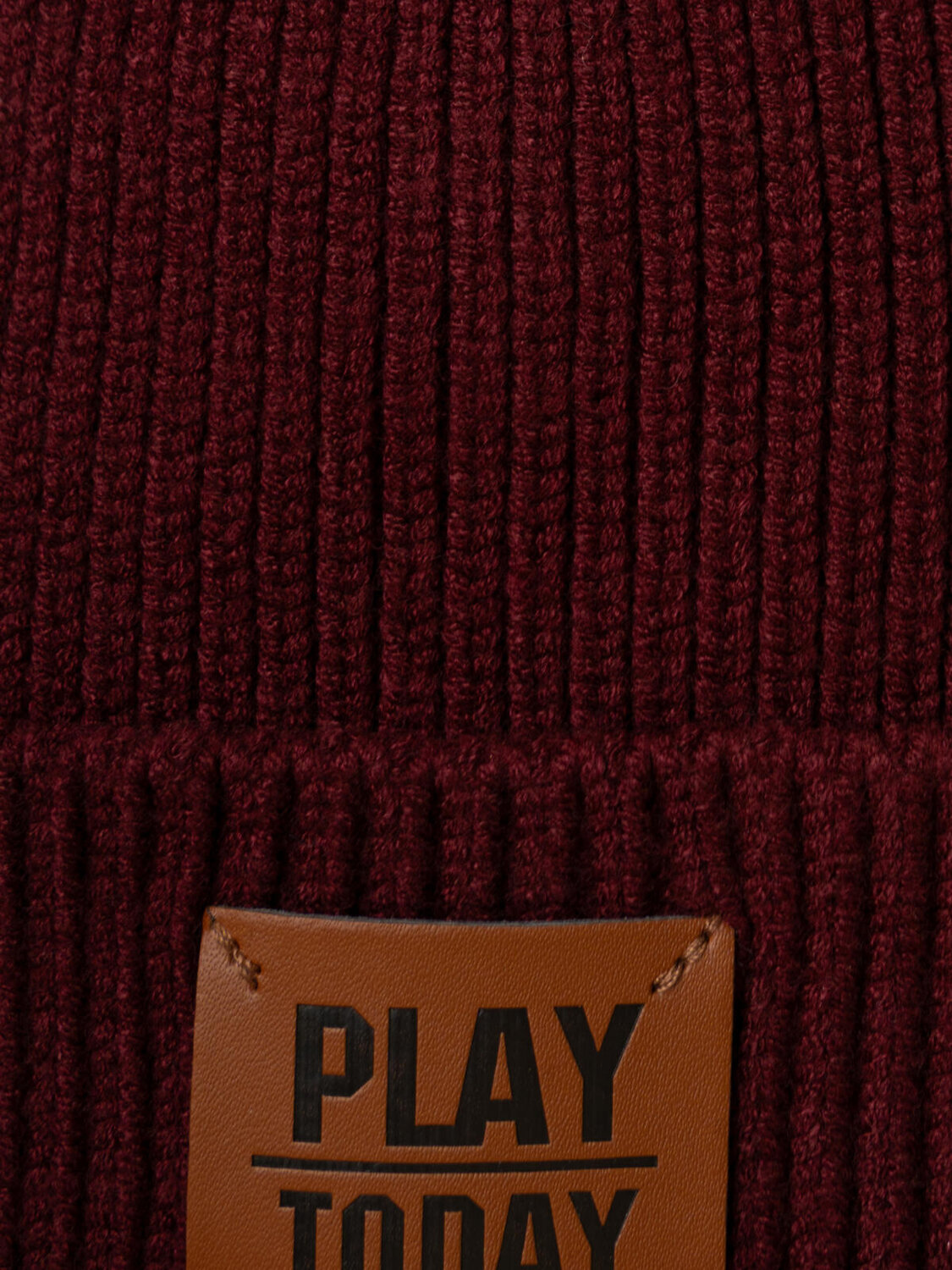 PLAYTODAY Шапка 613209 32621467 бордовый