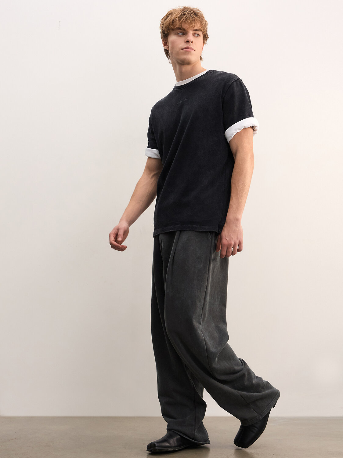 MARK FORMELLE Брюки 613301 181287 ACID WASH обсидиан
