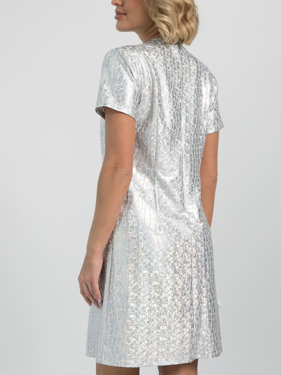 LT Collection Платье 613369 П16353-9М Серебро