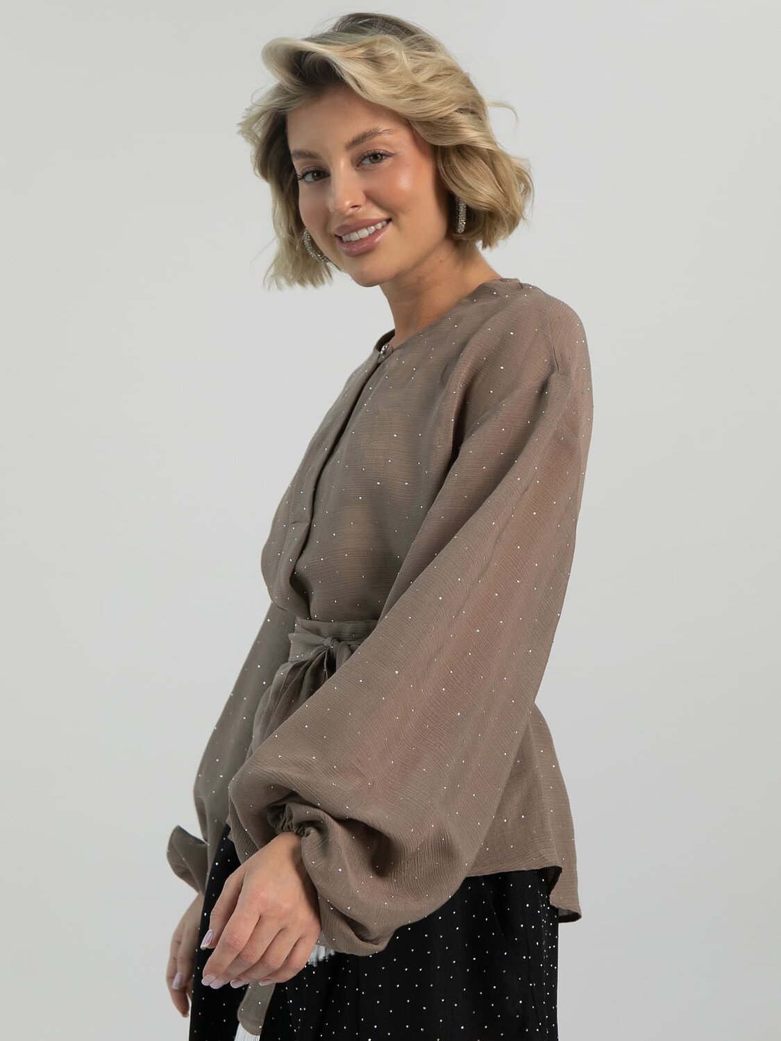 LT Collection Блуза 613372 Б16458-39М Бежевый