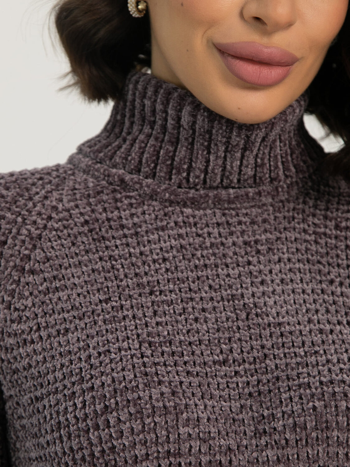 LT Collection Свитер 613376 Б16496-12М Лиловый