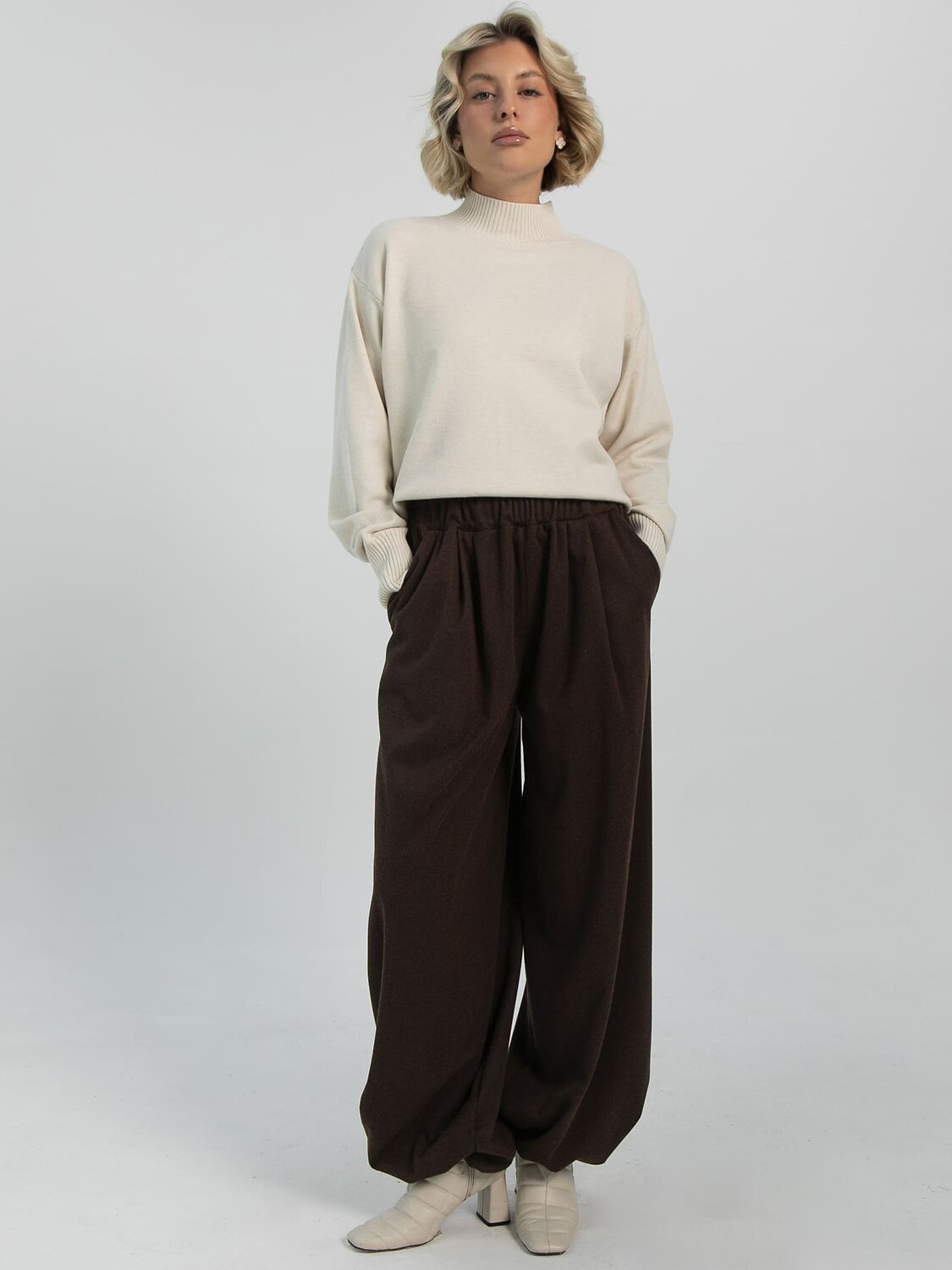 LT Collection Брюки 613387 Б16546-5М Коричневый