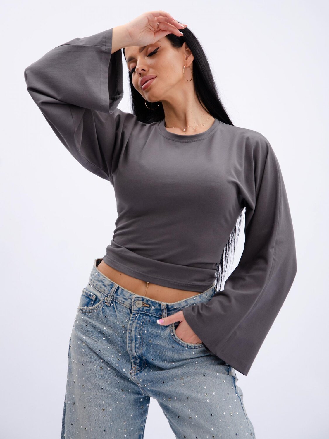Malina Лонгслив 613391 1005гр графитовый