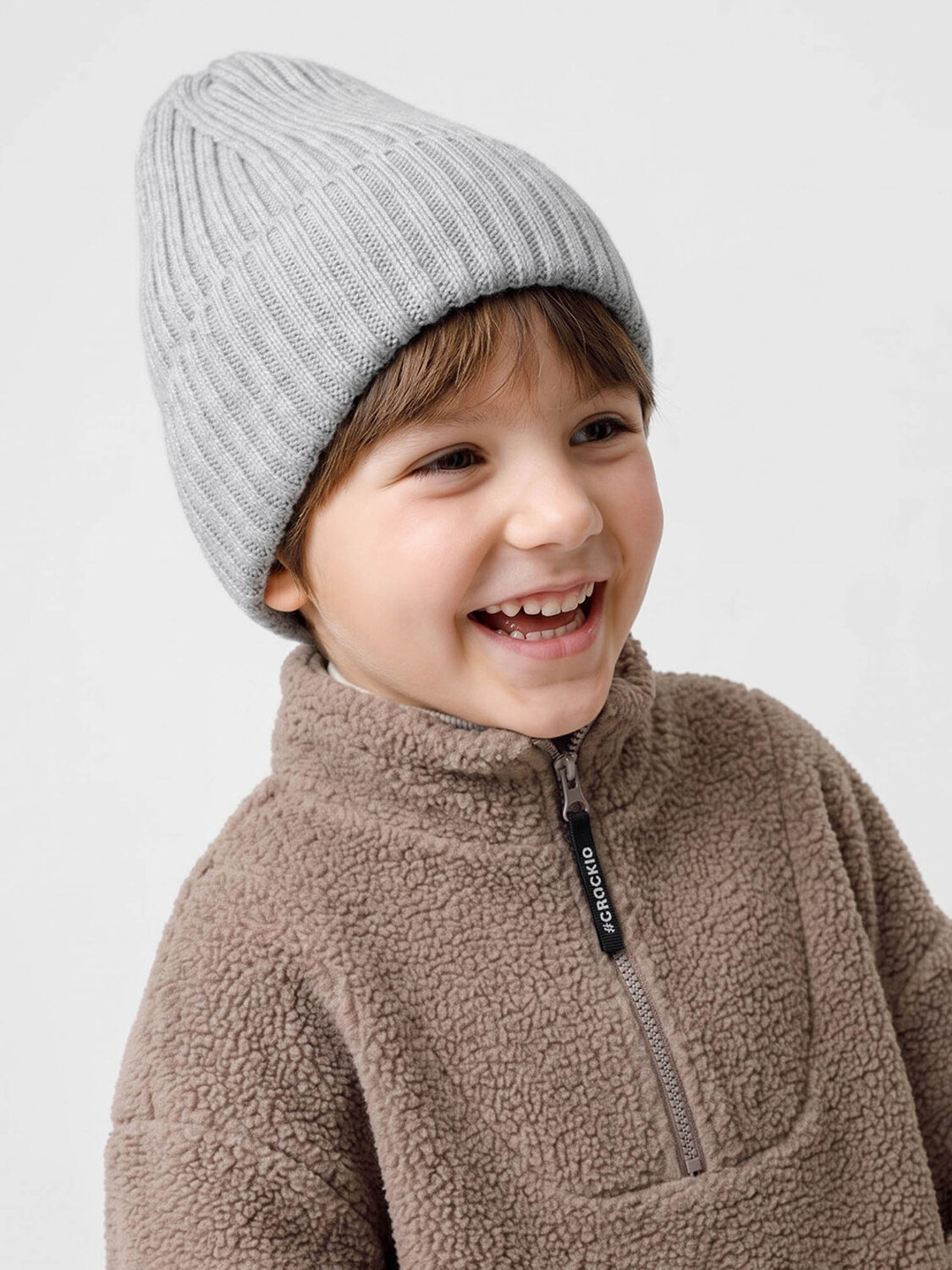 CROCKID Шапка 613403 КВ 20468/ш св.серый меланж