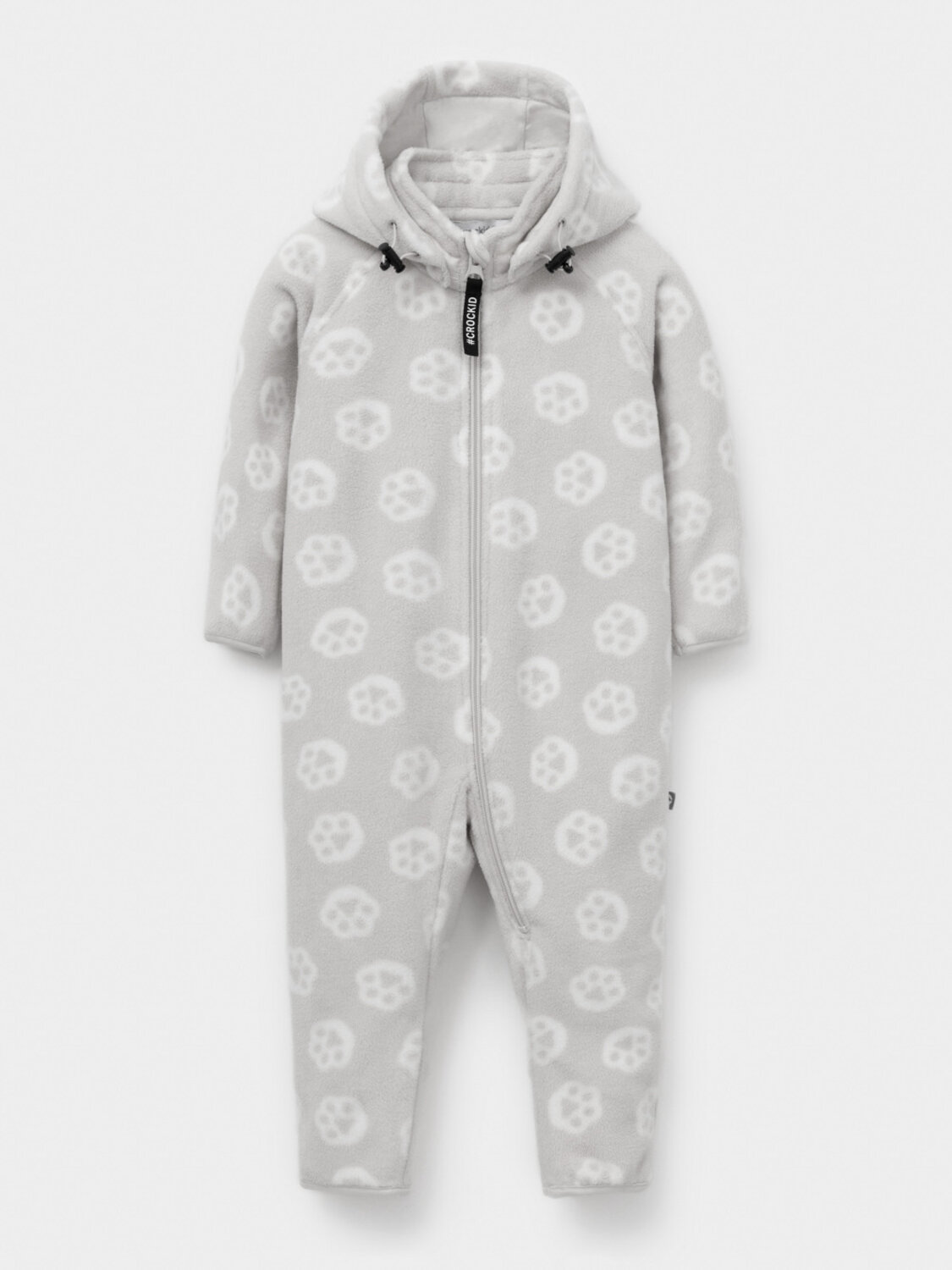 CROCKID Комбинезон 613538 ФЛ 60009/н/8 ГР светло-серый, лапки