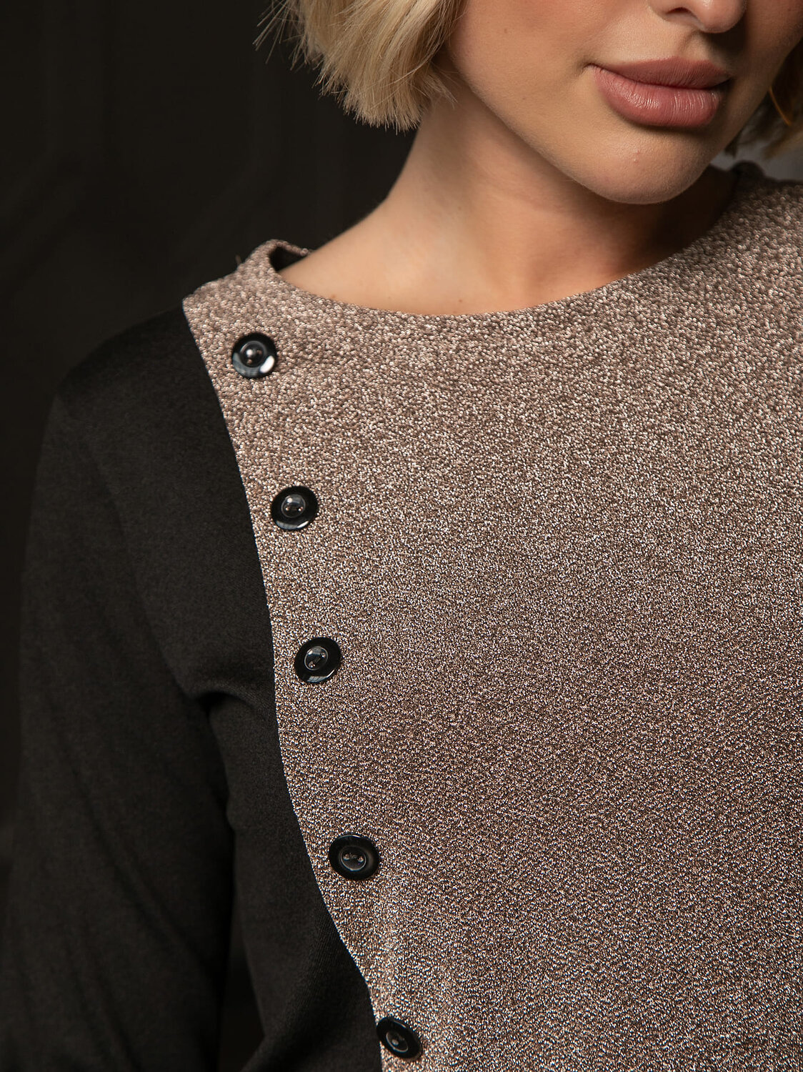 LT Collection Блуза 613804 Б16545-54М Черный