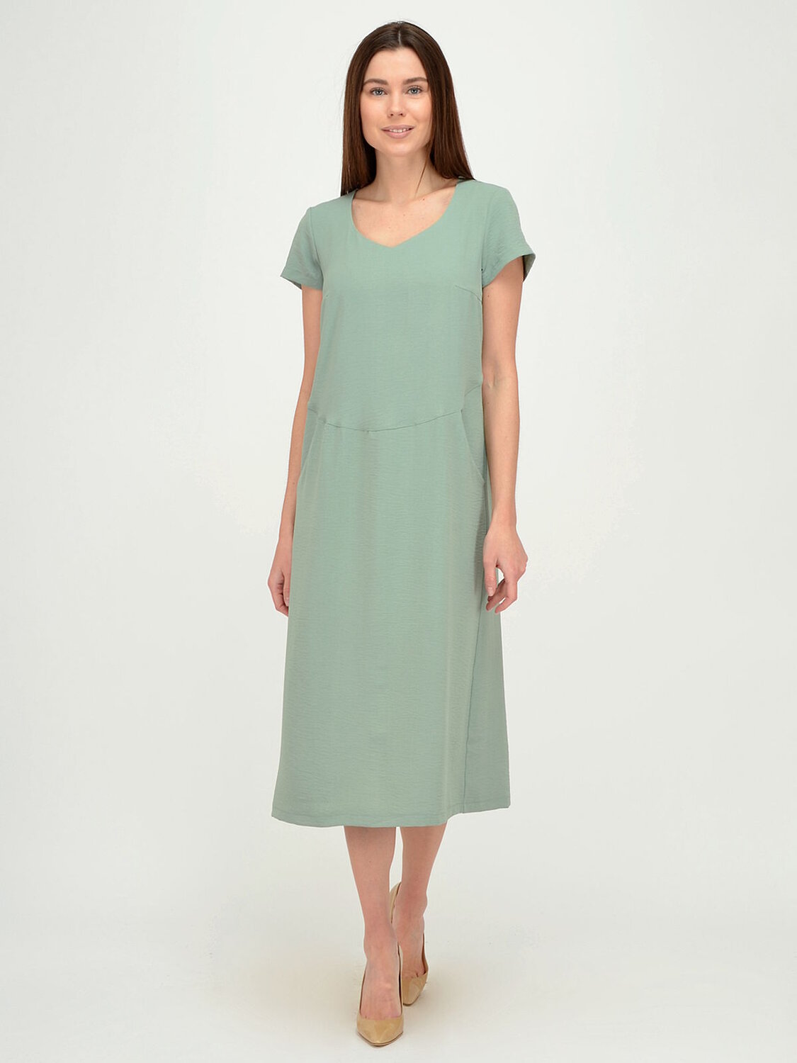 VISERDI Платье 101811 10020-блт 450785 Бледно-зеленый