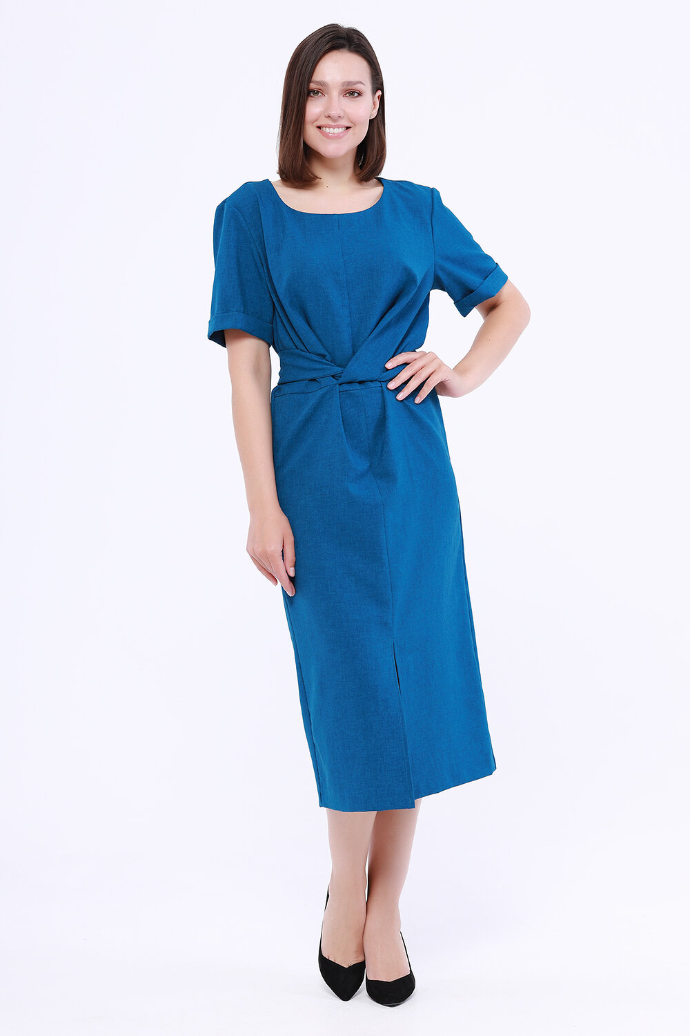 VISERDI Платье 106618 10130-изм 440700 Изумрудный