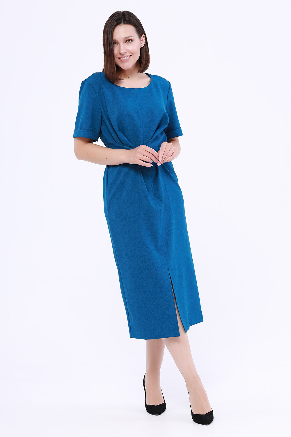 VISERDI Платье 106618 10130-изм 440700 Изумрудный